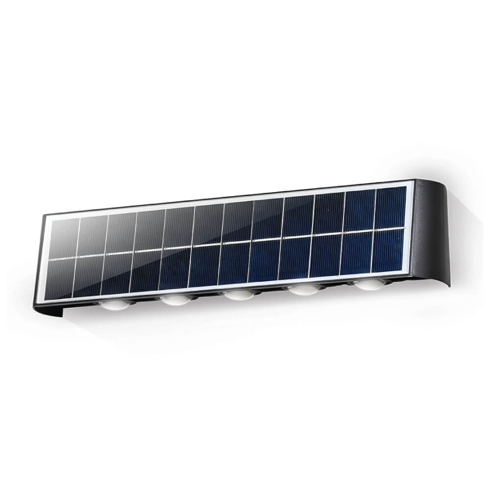 ไฟผนังภายนอก SOLAR SL LIGHTING WASH 10 วัตต์ WARM WHITE สีดำ_0