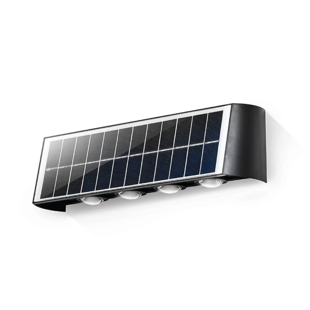 ไฟผนังภายนอก SOLAR SL LIGHTING WASH 8 วัตต์ WARM WHITE สีดำ_0