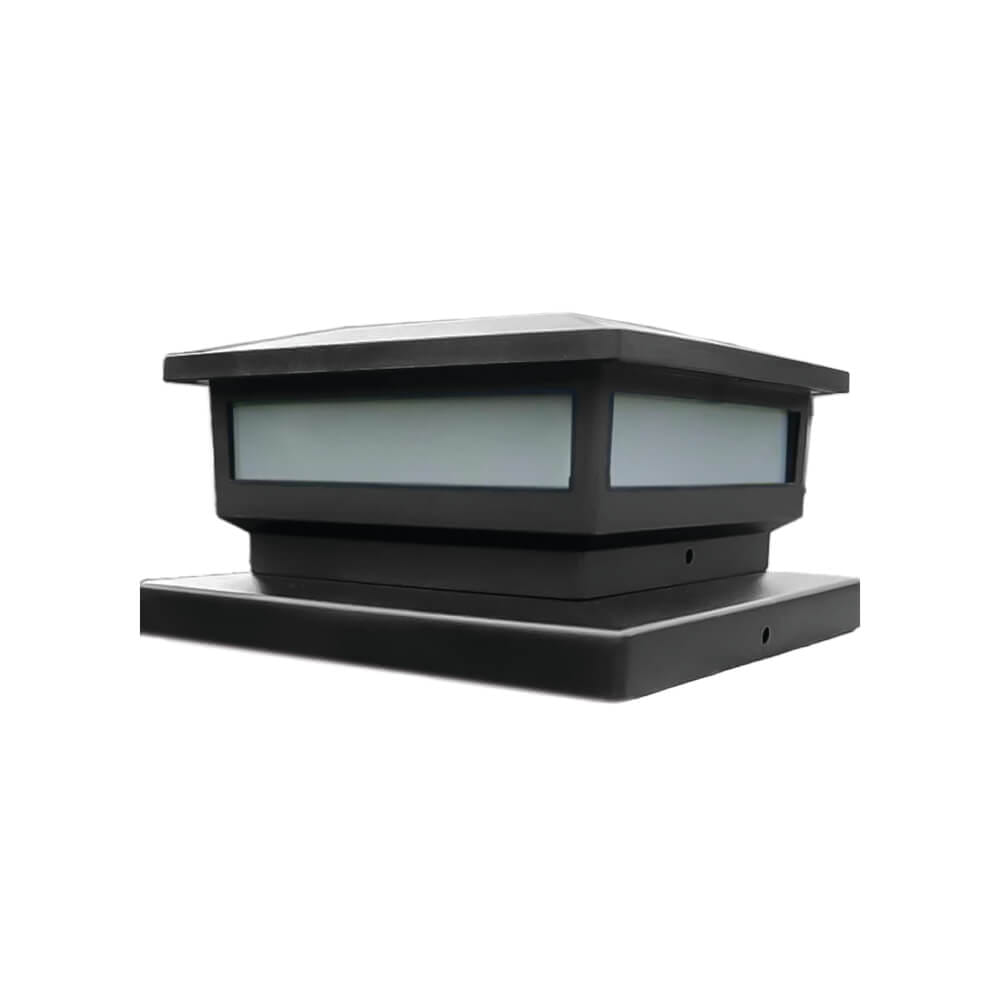 ไฟหัวเสา SOLAR SL LIGHTING SOLARZEN 2 วัตต์ WARM WHITE สีขาวขุ่น