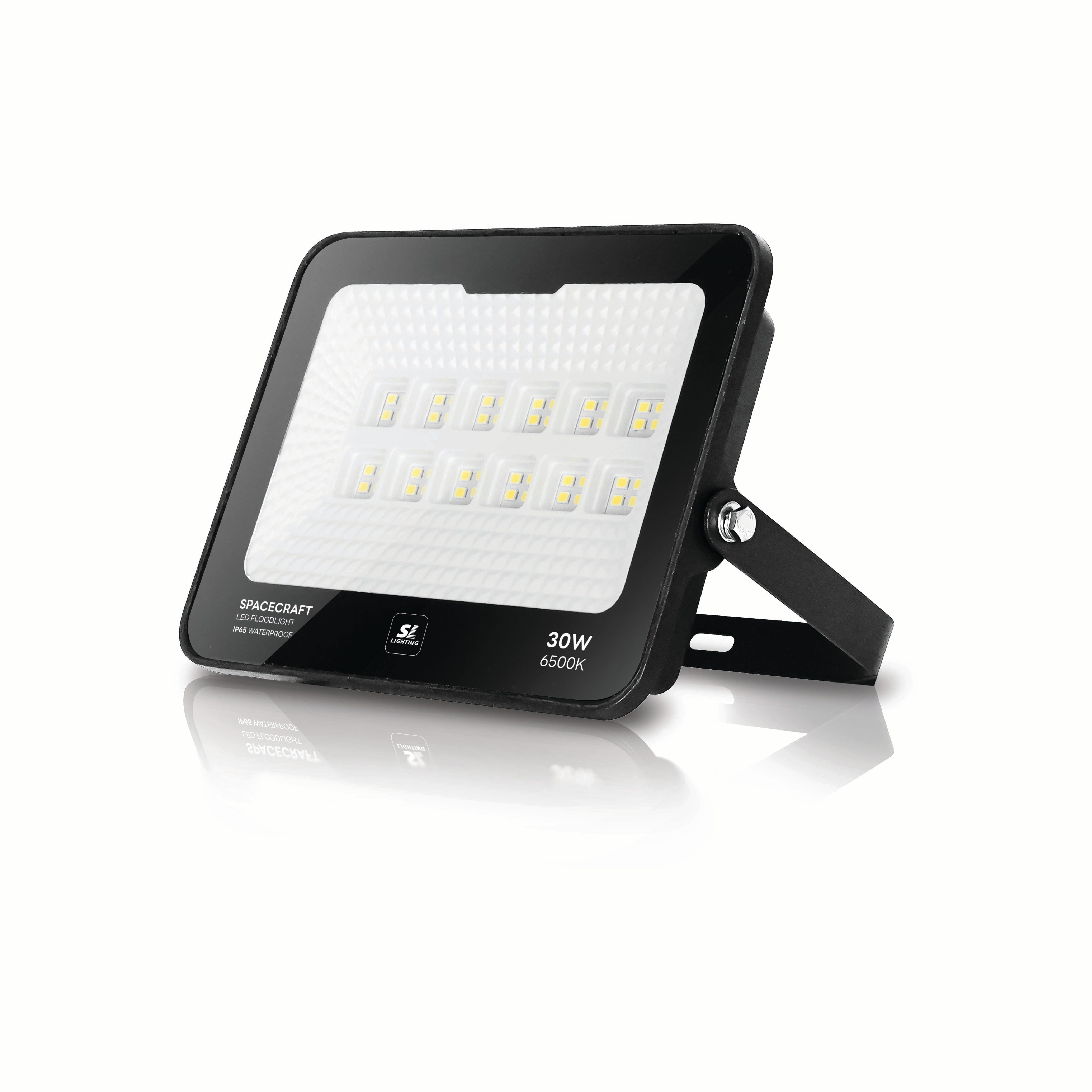 สปอตไลท์ LED SL LIGHTING SPACECRAFT 30 วัตต์ DAYLIGHT สีดำ