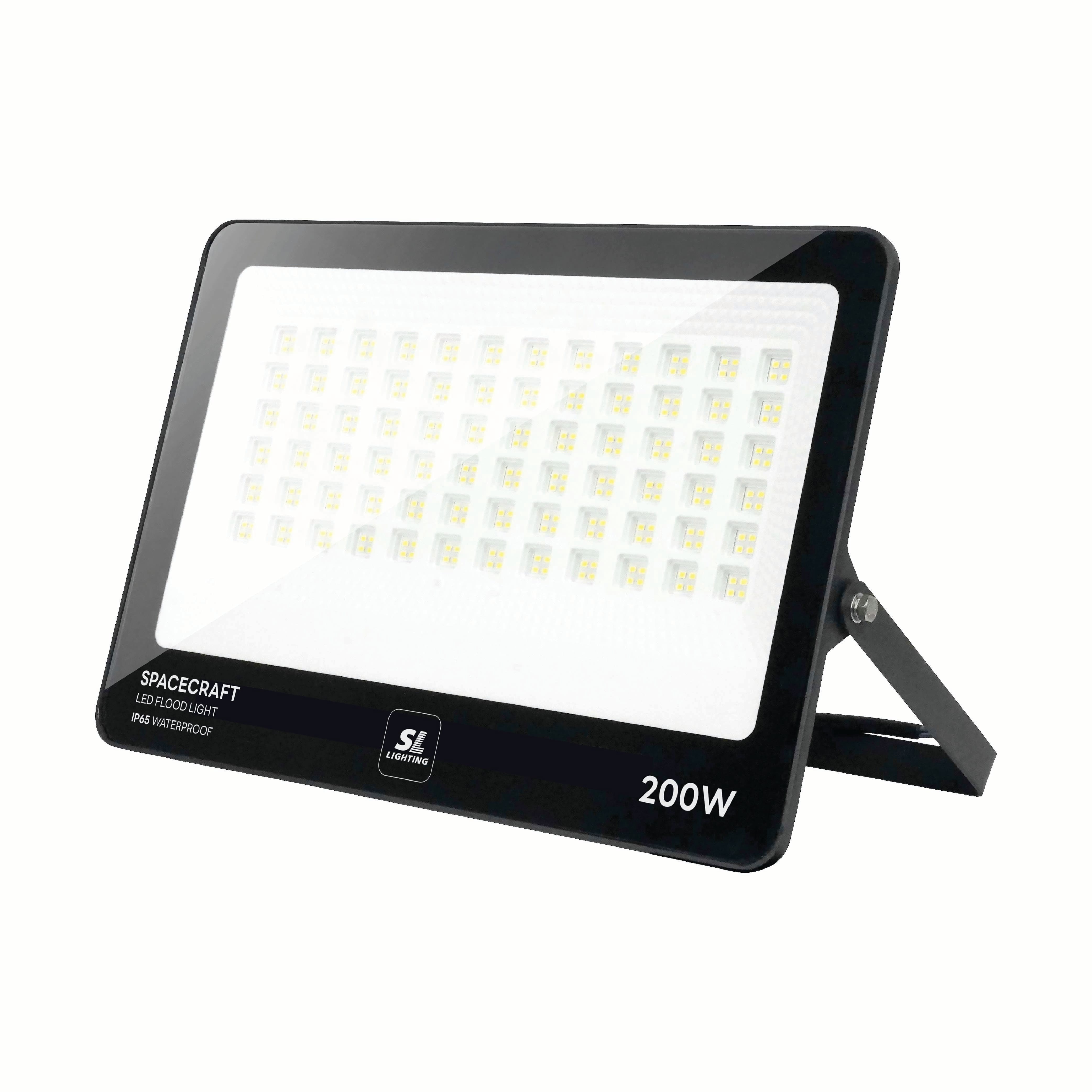 สปอตไลท์ LED SL LIGHTING SPACECRAFT 200 วัตต์ DAYLIGHT สีดำ