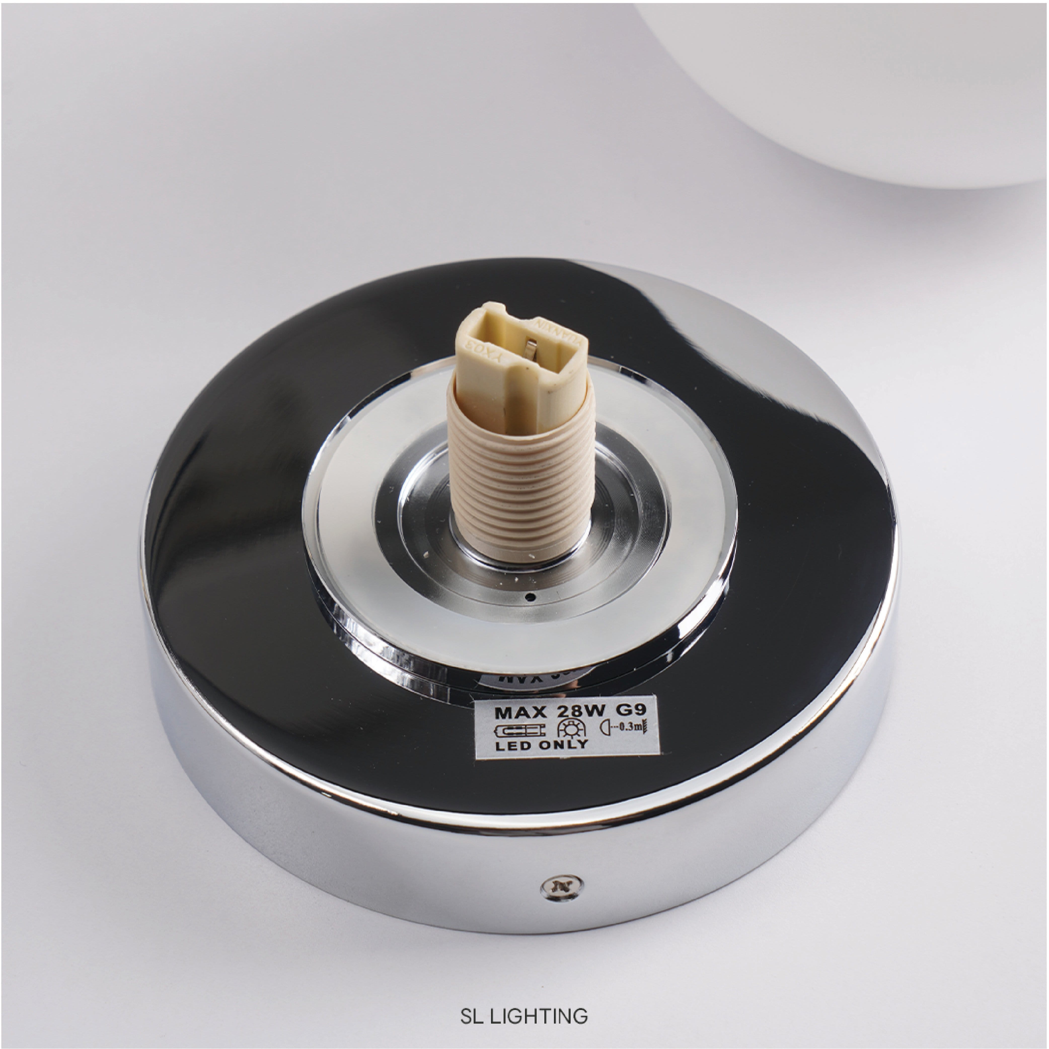 ไฟกิ่งภายใน SL LIGHTING SPHERE G9 12 ซม. สีขาว