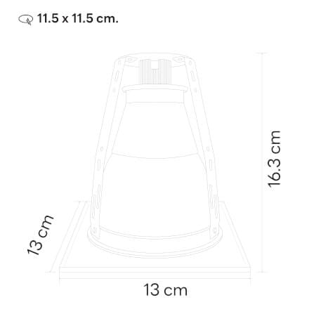 ดาวน์ไลท์ SL LIGHTING 634-1 ทรงสี่เหลี่ยม สีขาว_2
