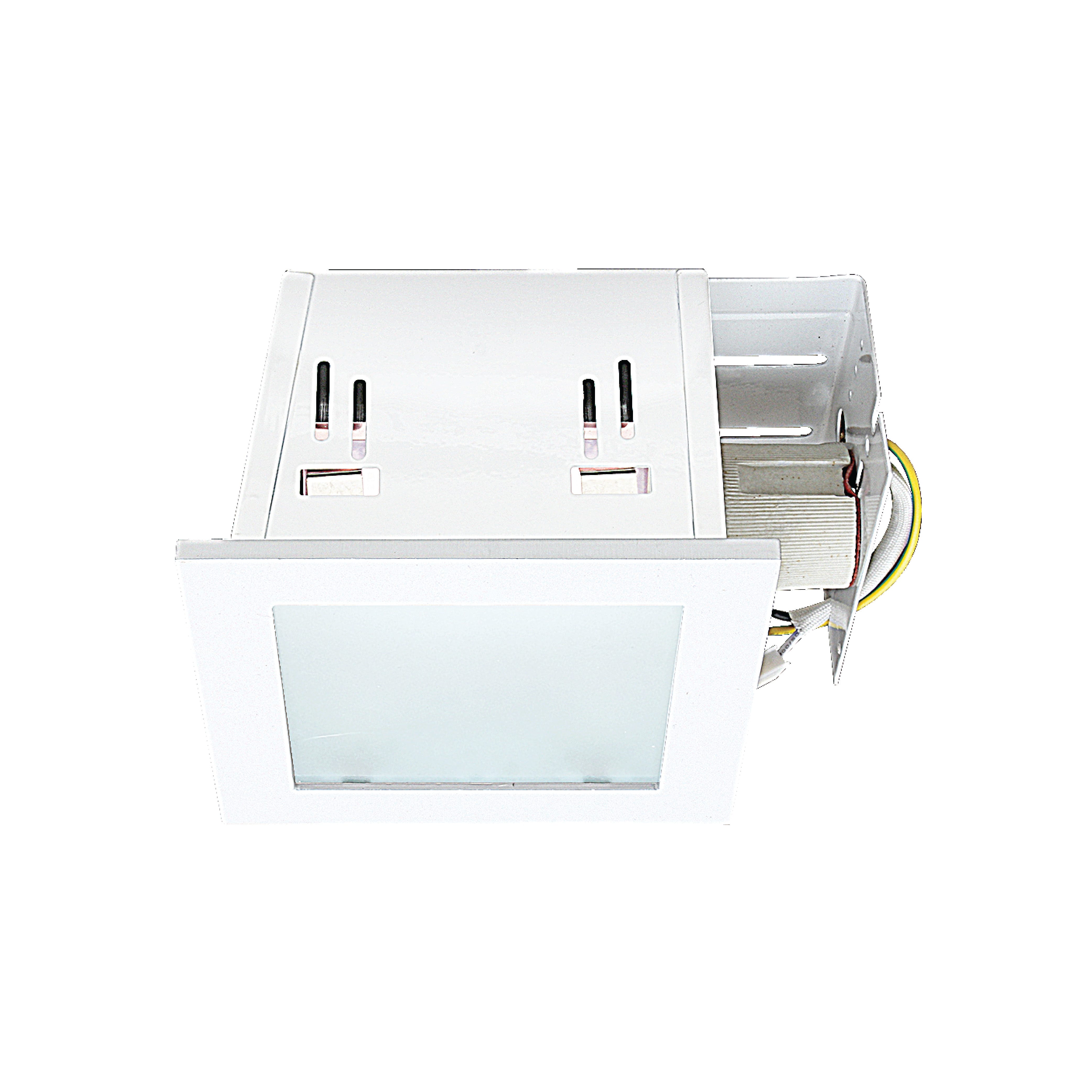ดาวน์ไลท์ SL LIGHTING 612 E27 กลม สีขาว กระจกฝ้า_0