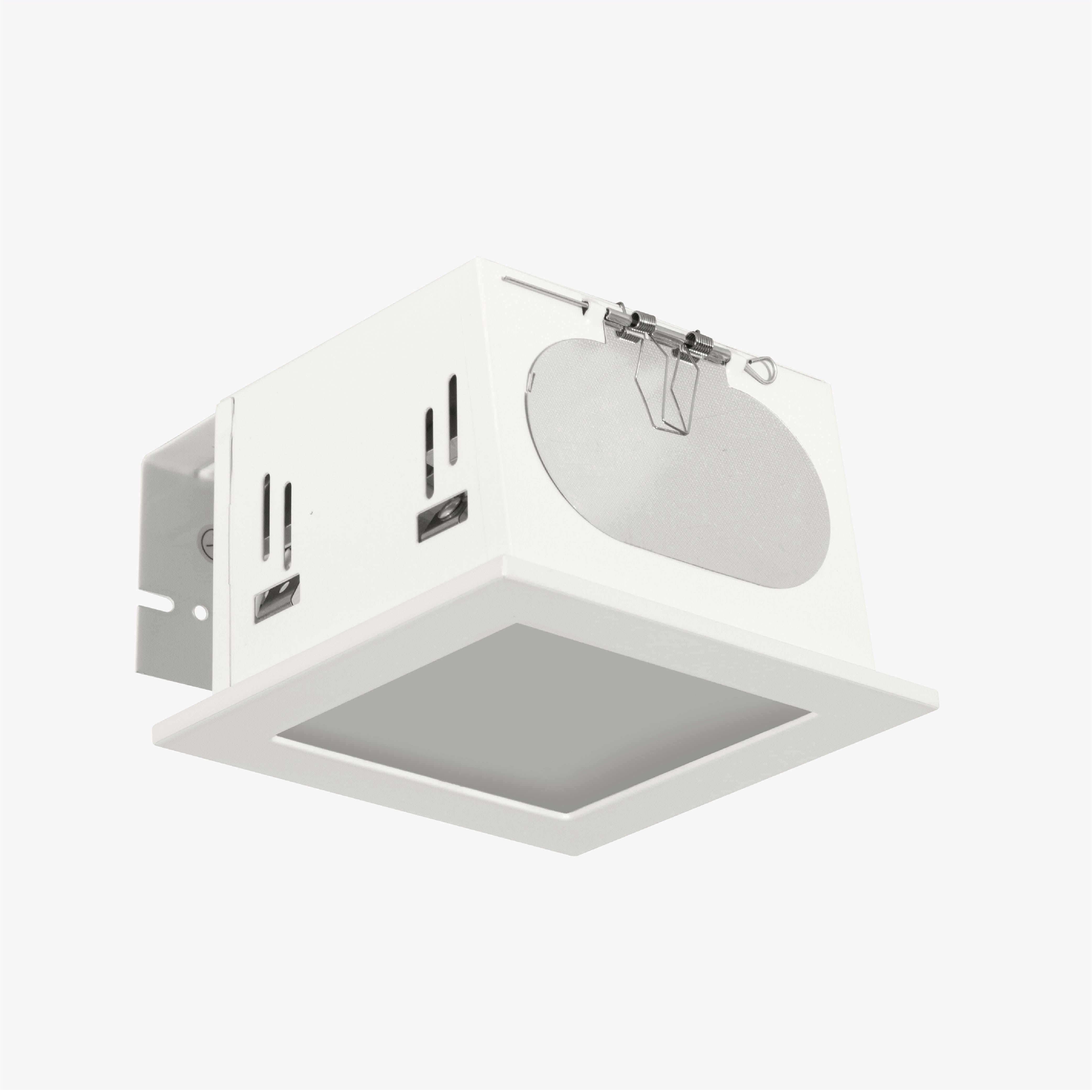 ดาวน์ไลท์ SL LIGHTING 612 E27 กลม สีขาว กระจกฝ้า_1