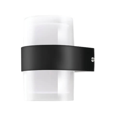 ไฟผนังภายนอก LED SL LIGHTING TER-02-2RD 8 วัตต์ WARM WHITE สีดำ (2ทาง)_0