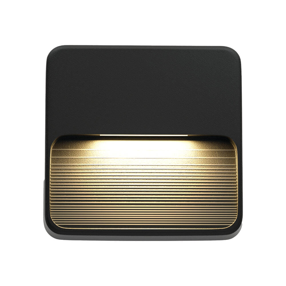 ไฟผนังภายนอก LED SL LIGHTING TER-03 2 วัตต์ WARM WHITE สีดำ
