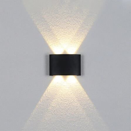 ไฟผนังภายนอก LED SL LIGHTING TER-06-2P 4 วัตต์ WARM WHITE สีดำ_5