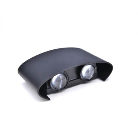 ไฟผนังภายนอก LED SL LIGHTING TER-06-2P 4 วัตต์ WARM WHITE สีดำ_0