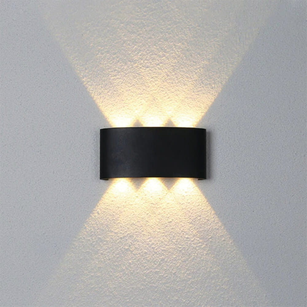 ไฟผนังภายนอก LED SL LIGHTING TER-06-3P 5.5 วัตต์ WARM WHITE สีดำ