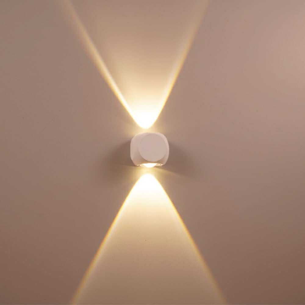 ไฟผนังภายนอก LED SL LIGHTING TER-07-2R 2 วัตต์ WARM WHITE สีขาว