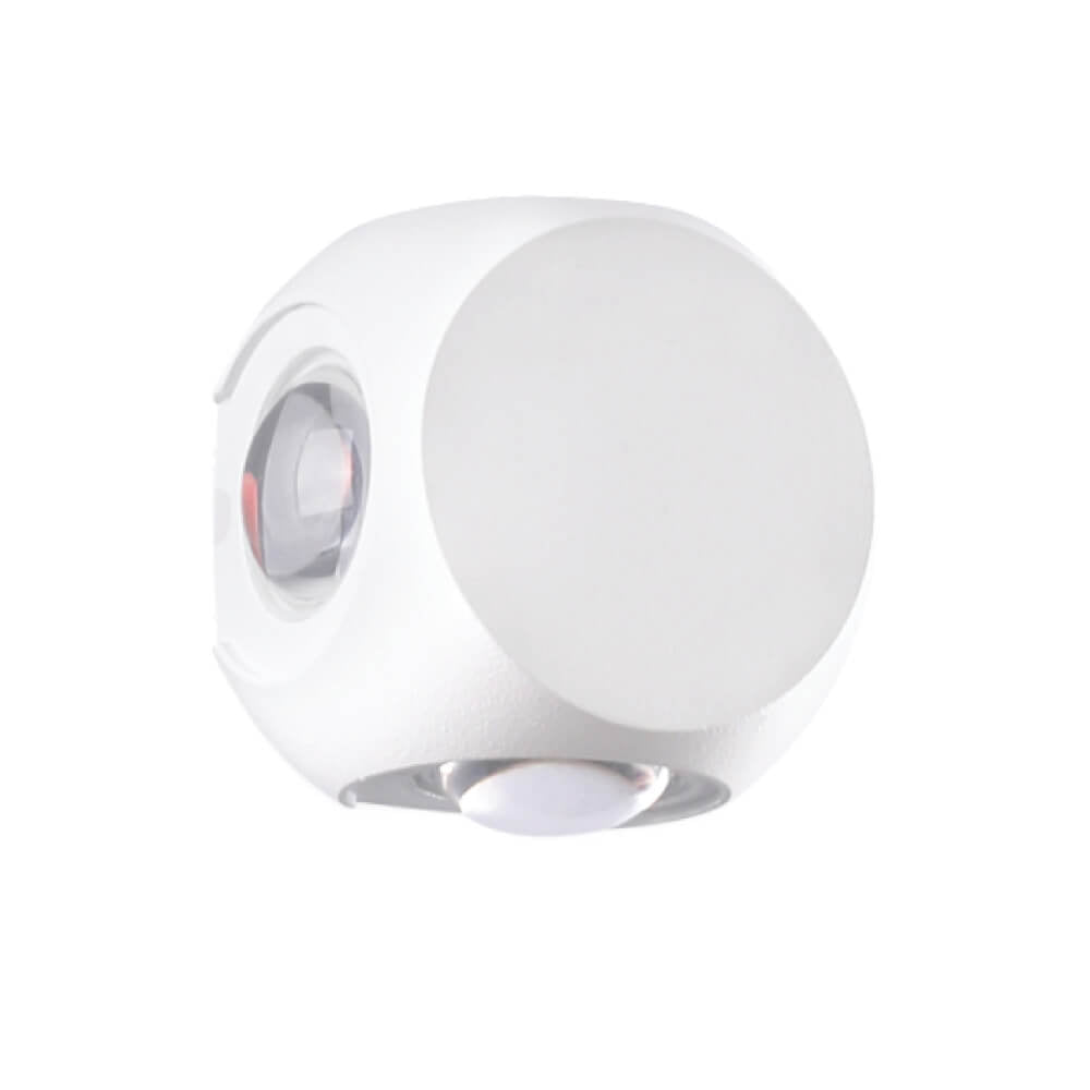 ไฟผนังภายนอก LED SL LIGHTING TER-07-4R 4 วัตต์ WARM WHITE สีขาว