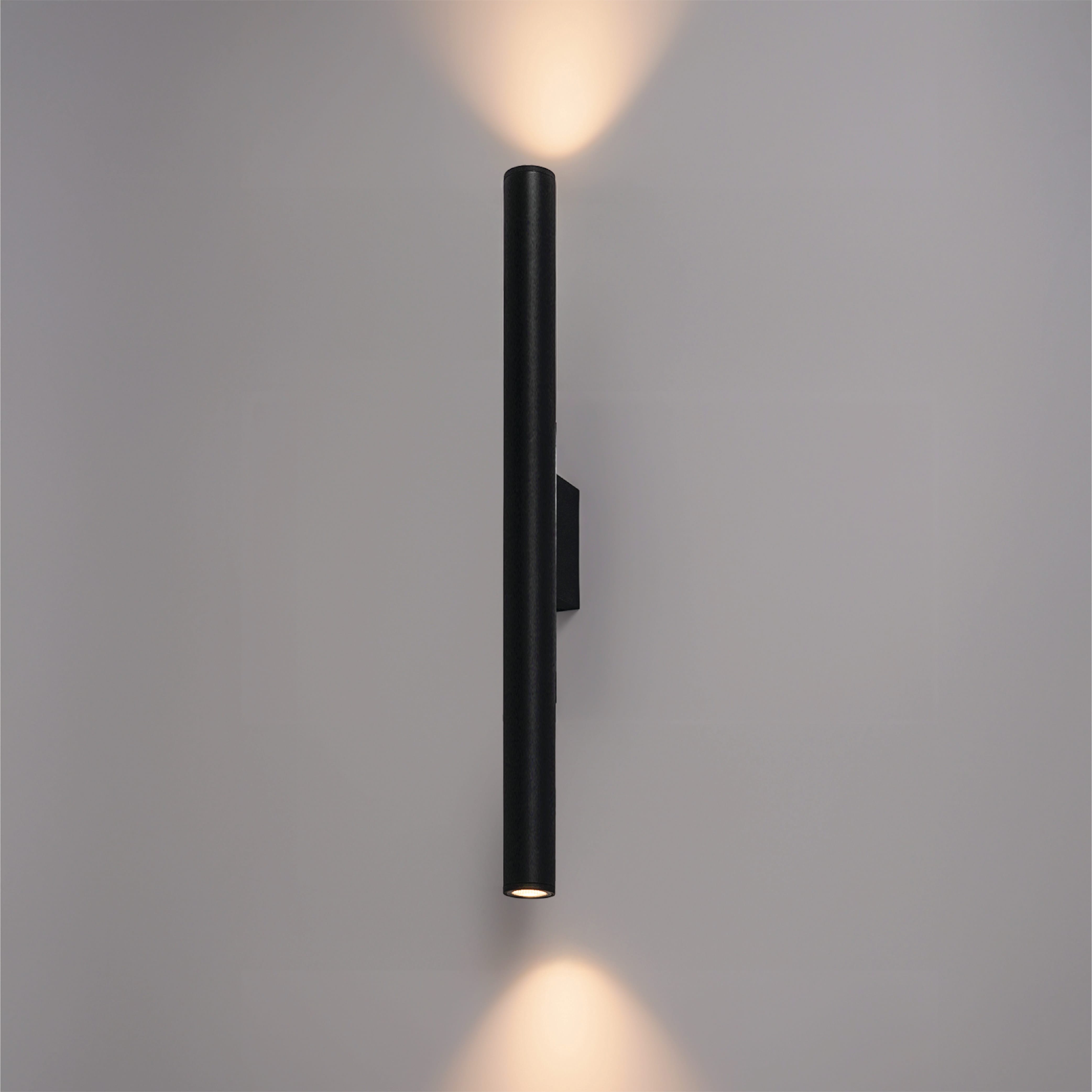 ไฟผนังภายนอก LED SL LIGHTING TER-25 10 วัตต์ 60ซม.WARM WHITE สีดำ