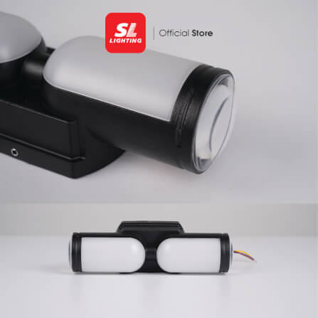 ไฟผนังภายนอก LED SL LIGHTING TER2-HG 12 วัตต์ WARM WHITE สีดำ_3