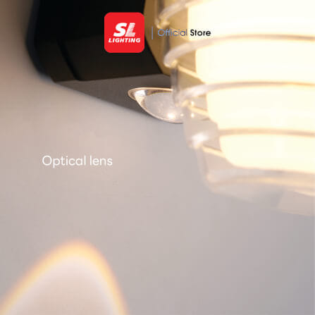 ไฟผนังภายนอก LED SL LIGHTING TER2-PC 12 วัตต์ WARM WHITE สีดำ_3