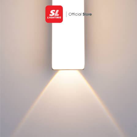 ไฟผนังภายนอก LED SL LIGHTING TER2-SQ 10 วัตต์ WARM WHITE สีดำ_3