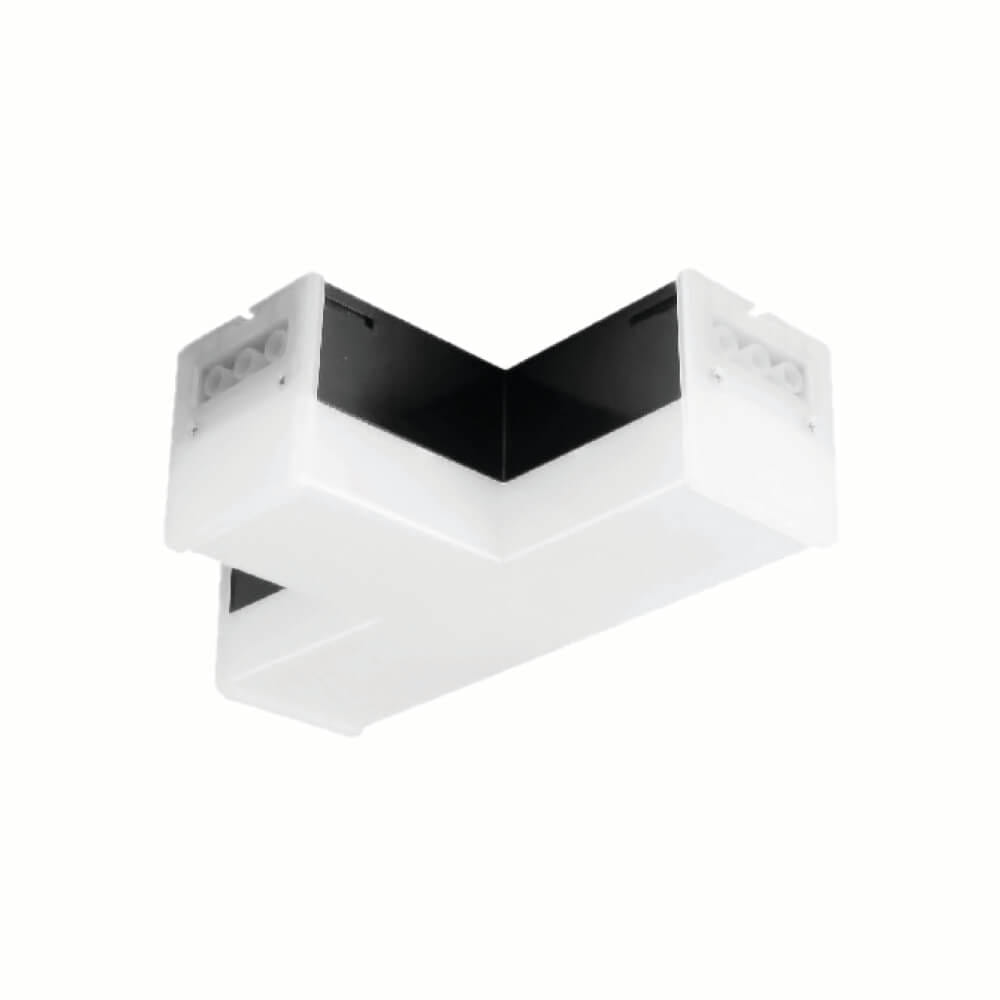 ตัวต่อโคมไฟออฟฟิศ LED SL LIGHTING THELINE 10W เปลี่ยนได้ 3 แสง 3ทาง สีดำ