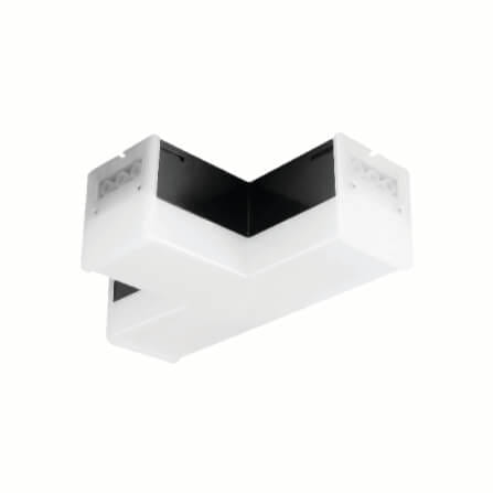 ตัวต่อโคมไฟออฟฟิศ LED SL LIGHTING THELINE 10W เปลี่ยนได้ 3 แสง 3ทาง สีดำ_0