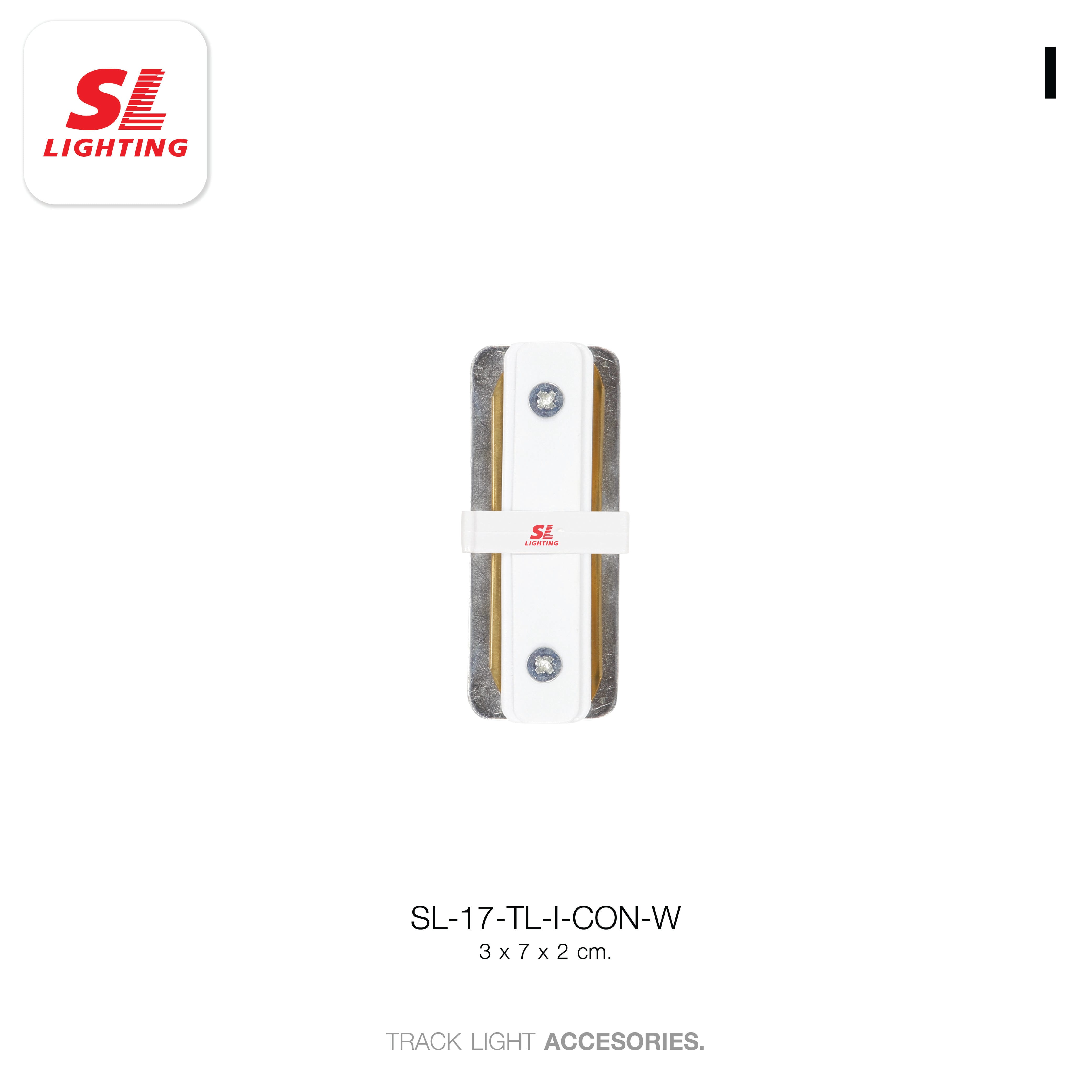 ข้อต่อรางไฟแทรคไลท์ SL LIGHTING TL-I สีขาว