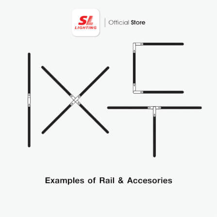 รางไฟแทรกไลท์ SL LIGHTING 2 ม. สีขาว_4