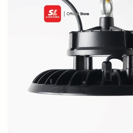 โคมไฮเบย์ LED LEOPARD SL LIGHTING 100 วัตต์ DAYLIGHT สีดำ_2