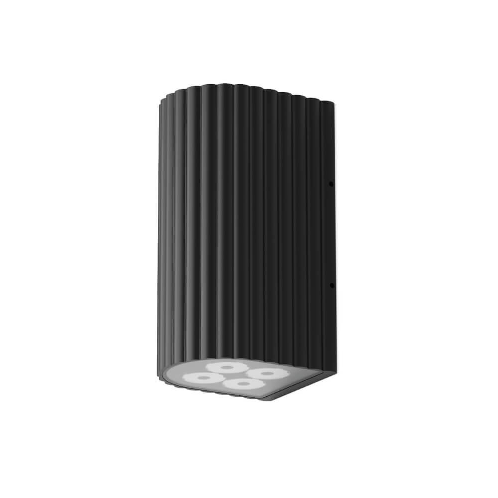 ไฟผนังภายนอก LED SL LIGHTING VASE 8 วัตต์ WARM WHITE สีดำ