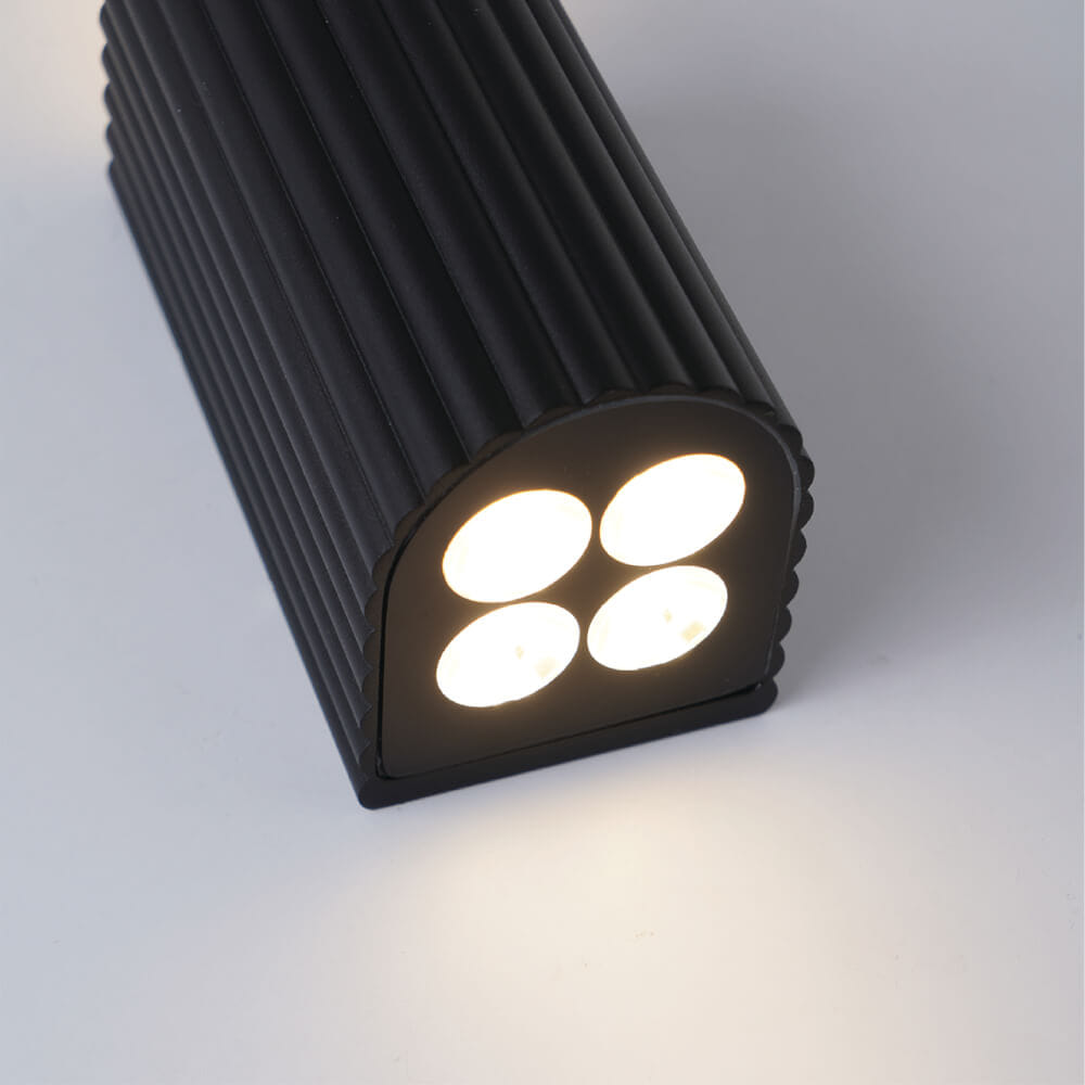 ไฟผนังภายนอก LED SL LIGHTING VASE 8 วัตต์ WARM WHITE สีดำ