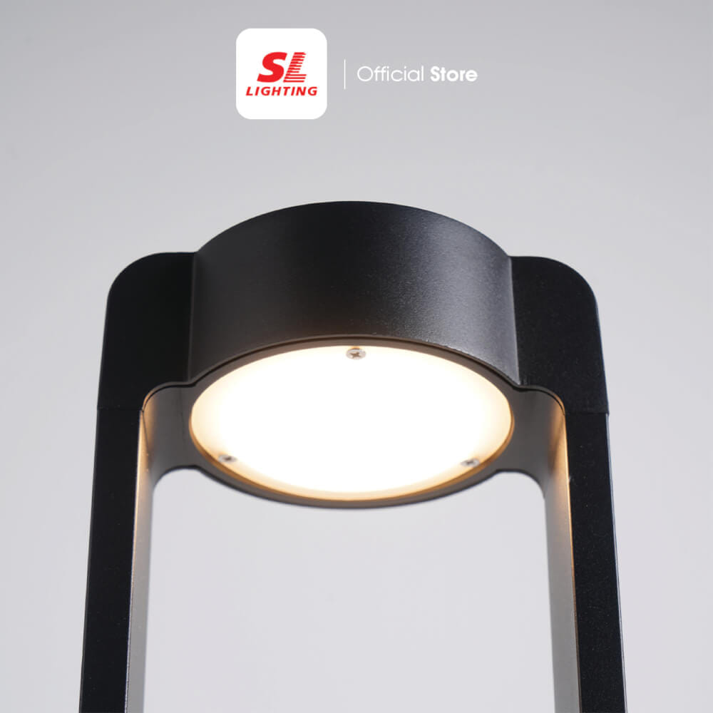 ไฟทางเดิน LED SL LIGHTING WELA 10 วัตต์ WARM WHITE สีดำ