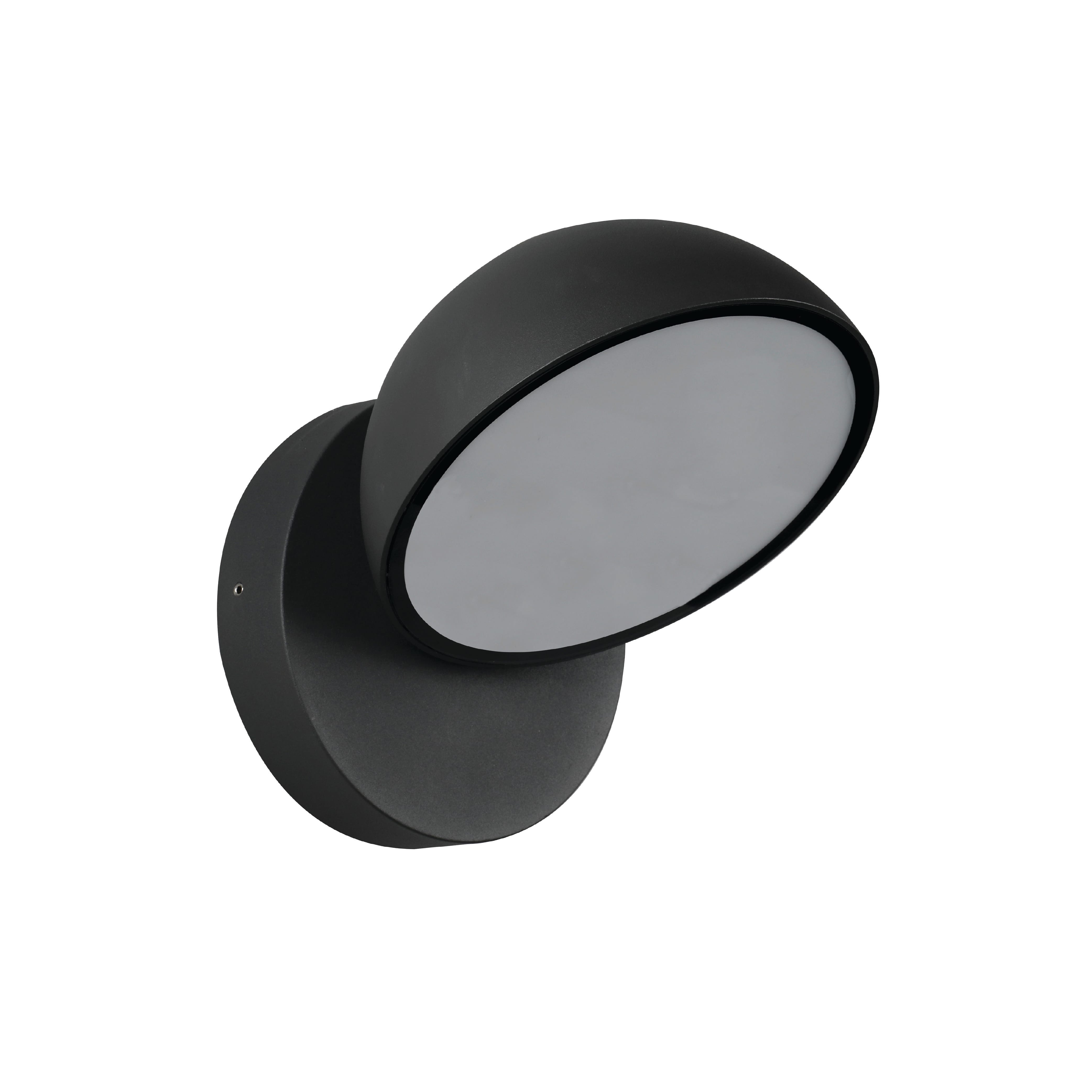 ไฟผนังภายนอก LED SL LIGHTING WHIRL 15 วัตต์ WARM WHITE สีเทา_0