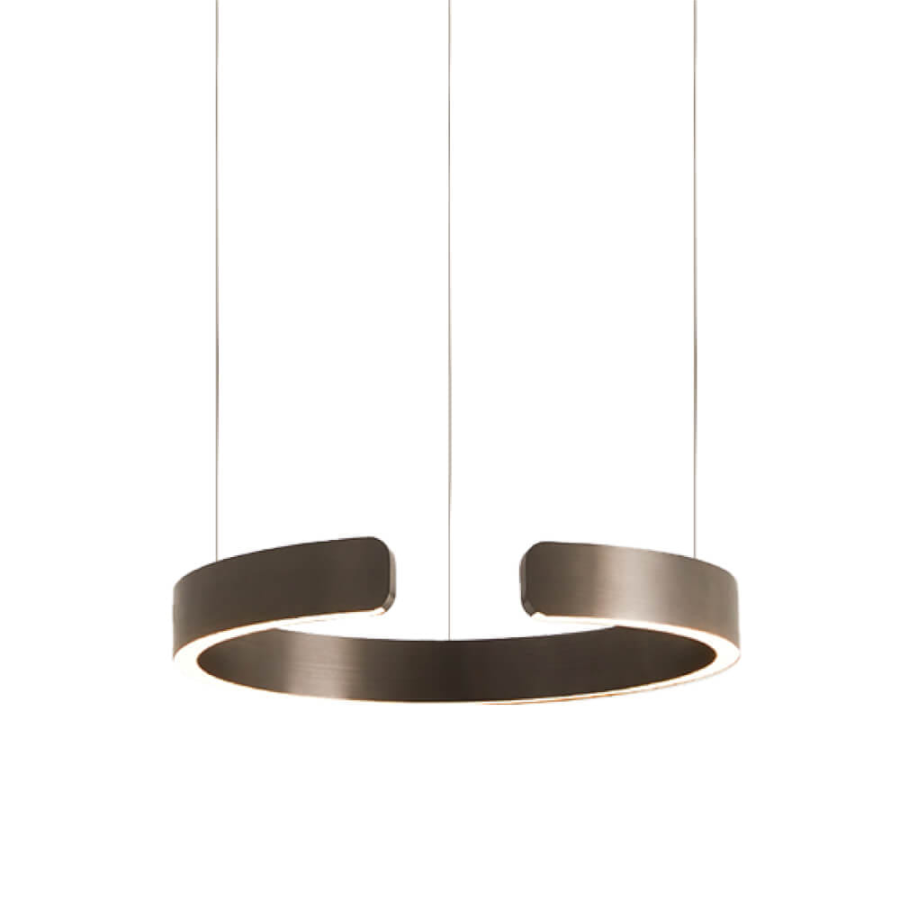 ไฟช่อ LED SL LIGHTING CIELO 55วัตต์ WARM WHITE/COOL WHITE/DAYLIGHT สีไทเทเนียม 1 หัว ควบคุมการทำงานด้วยมือ