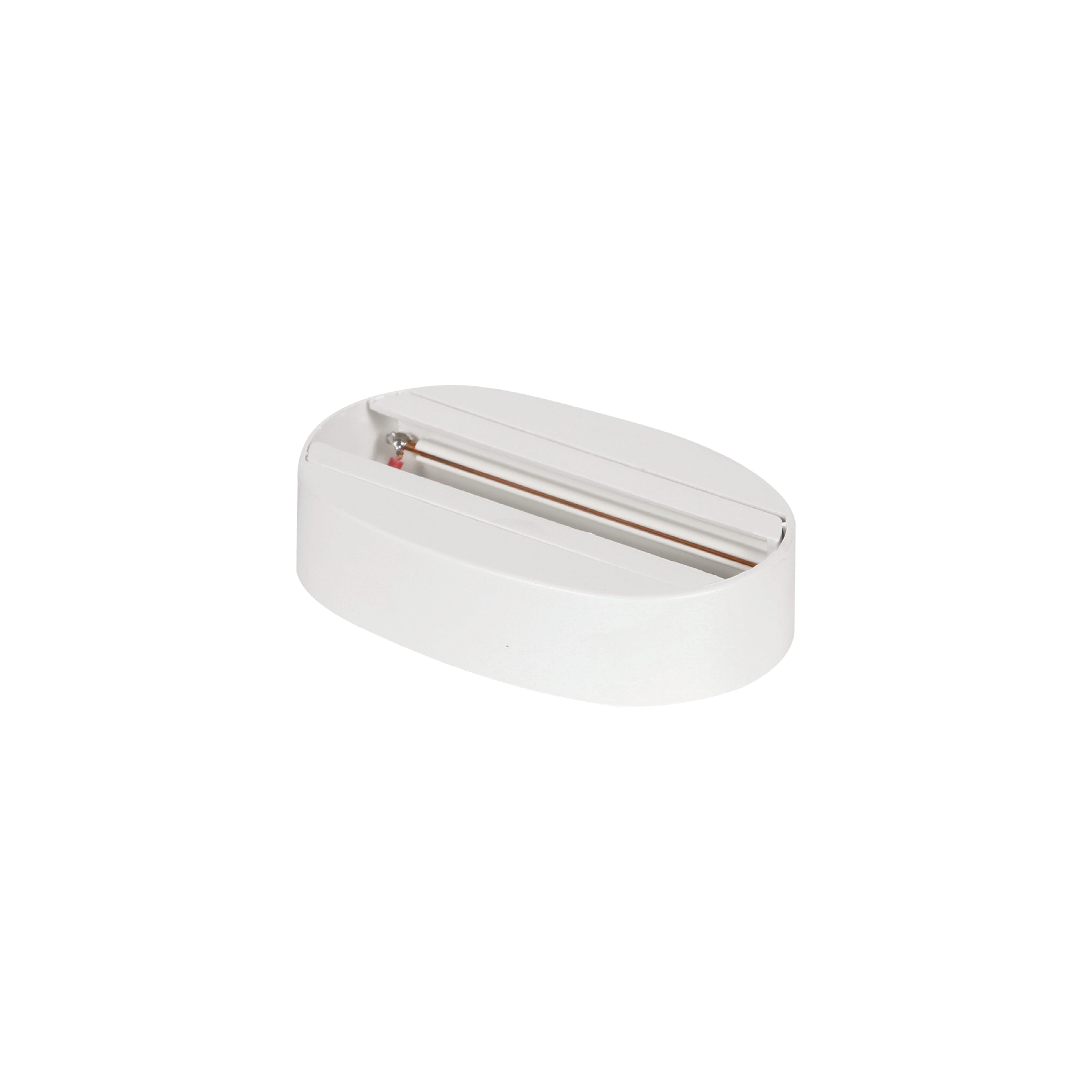 แป้นยึดแทรคไลท์ SL LIGHTING CEILING-CON สีขาว (แบบสั้น)