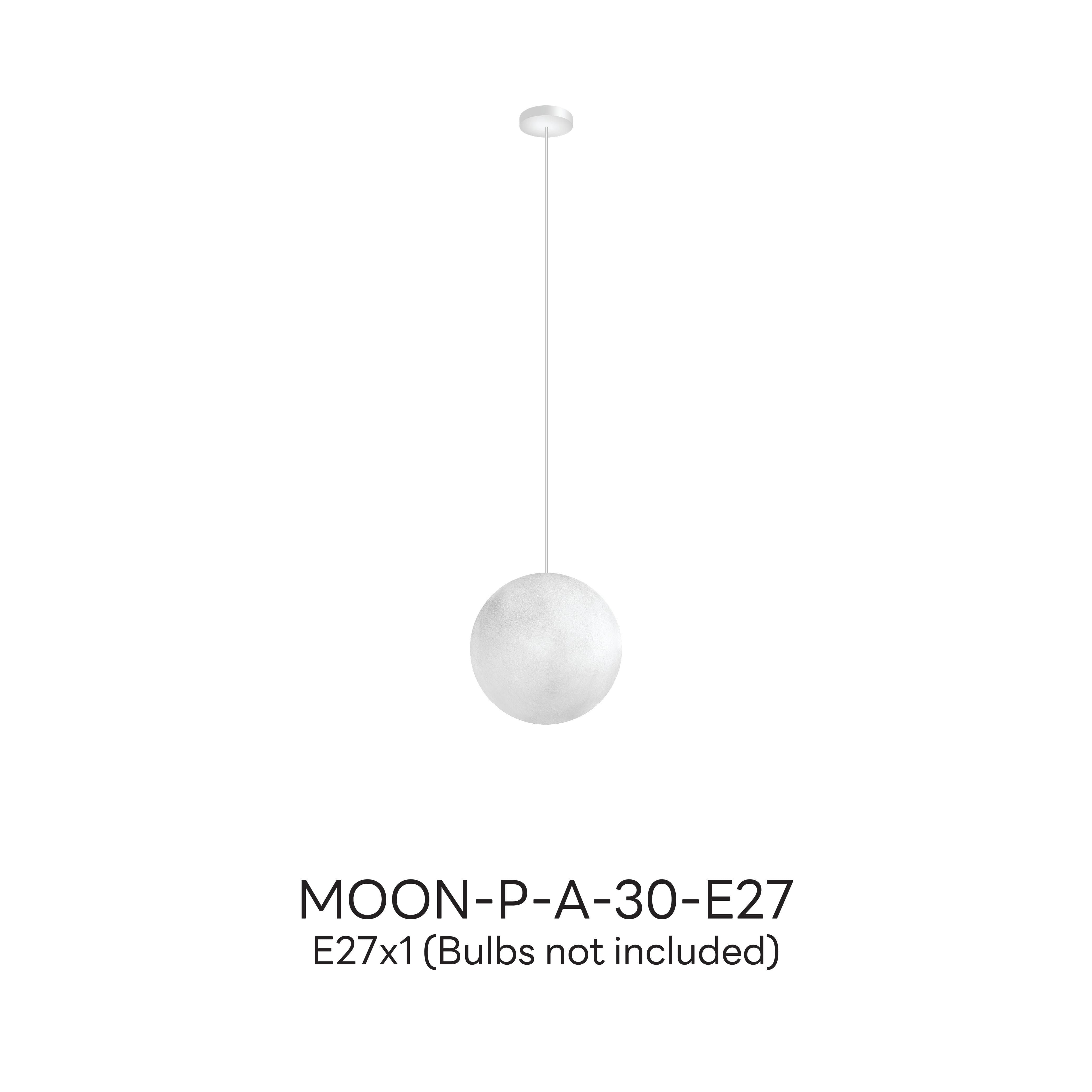 ไฟช่อ SL LIGHTING รุ่น MOON ขนาด 30 ซม. E27 สีขาว 1 หัว
