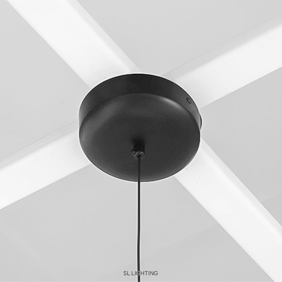 ไฟช่อ LED SL LIGHTING รุ่น CYMBAL 8 วัตต์ 40 ซม. WARM WHITE สีขาว
