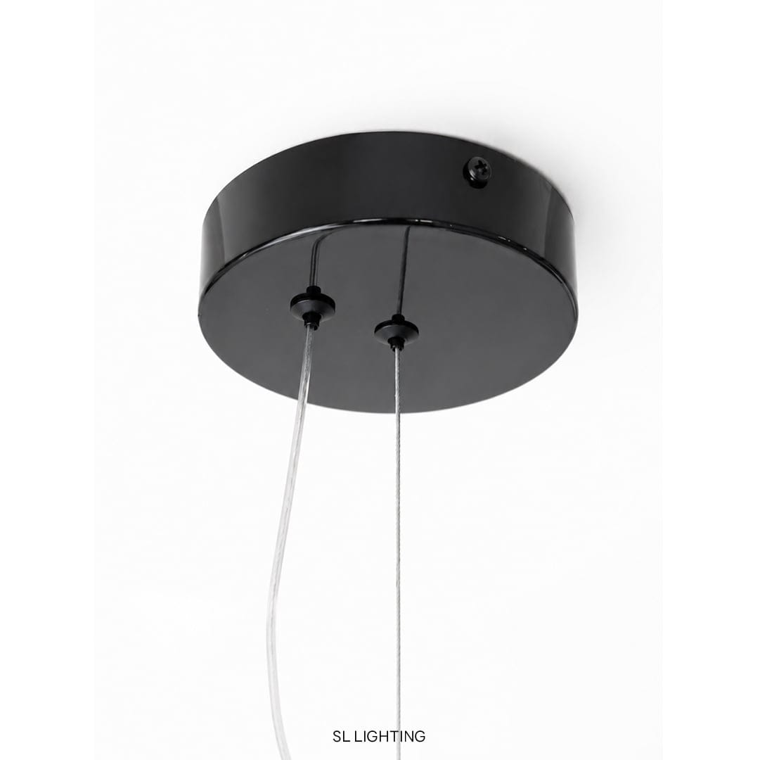 ไฟช่อ LED SL LIGHTING รุ่น DUNE 24 วัตต์ WARM WHITE สีดำ