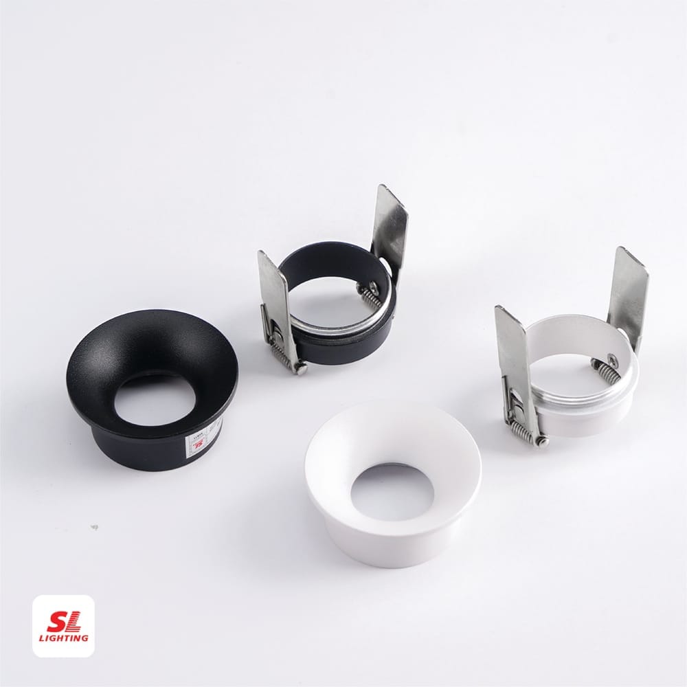 ดาวน์ไลท์ SL LIGHTING 511 MR11 GU10 ทรงกลม สีดำ