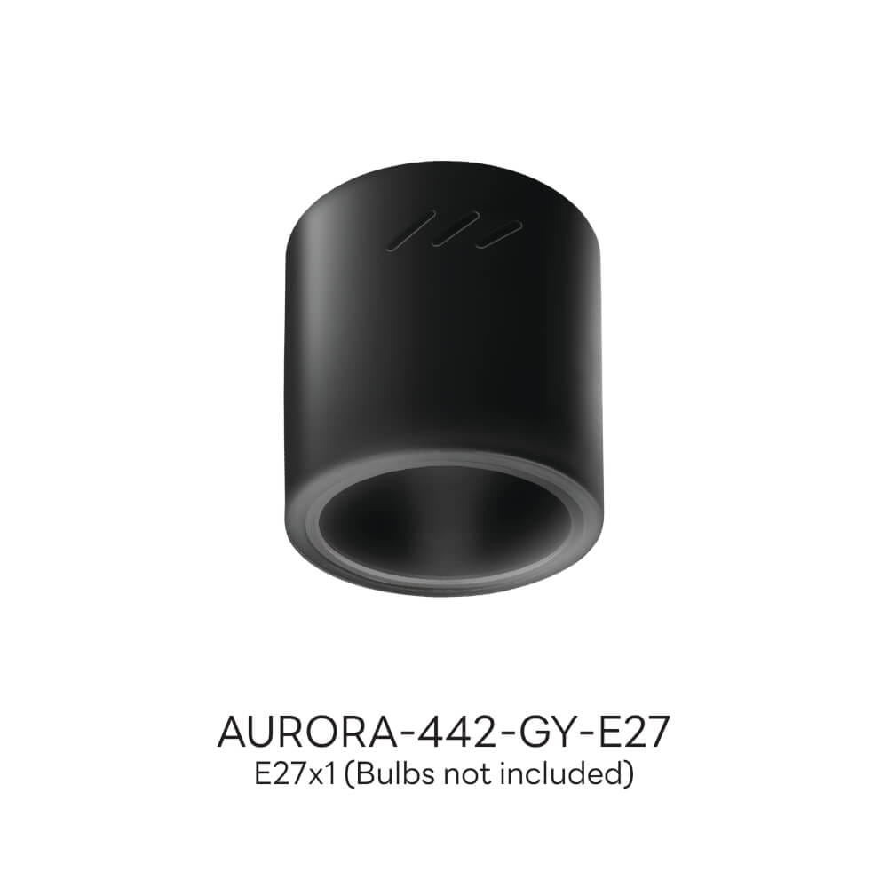 ดาวน์ไลท์ SL LIGHTING AURORA กลม E27 สีดำ