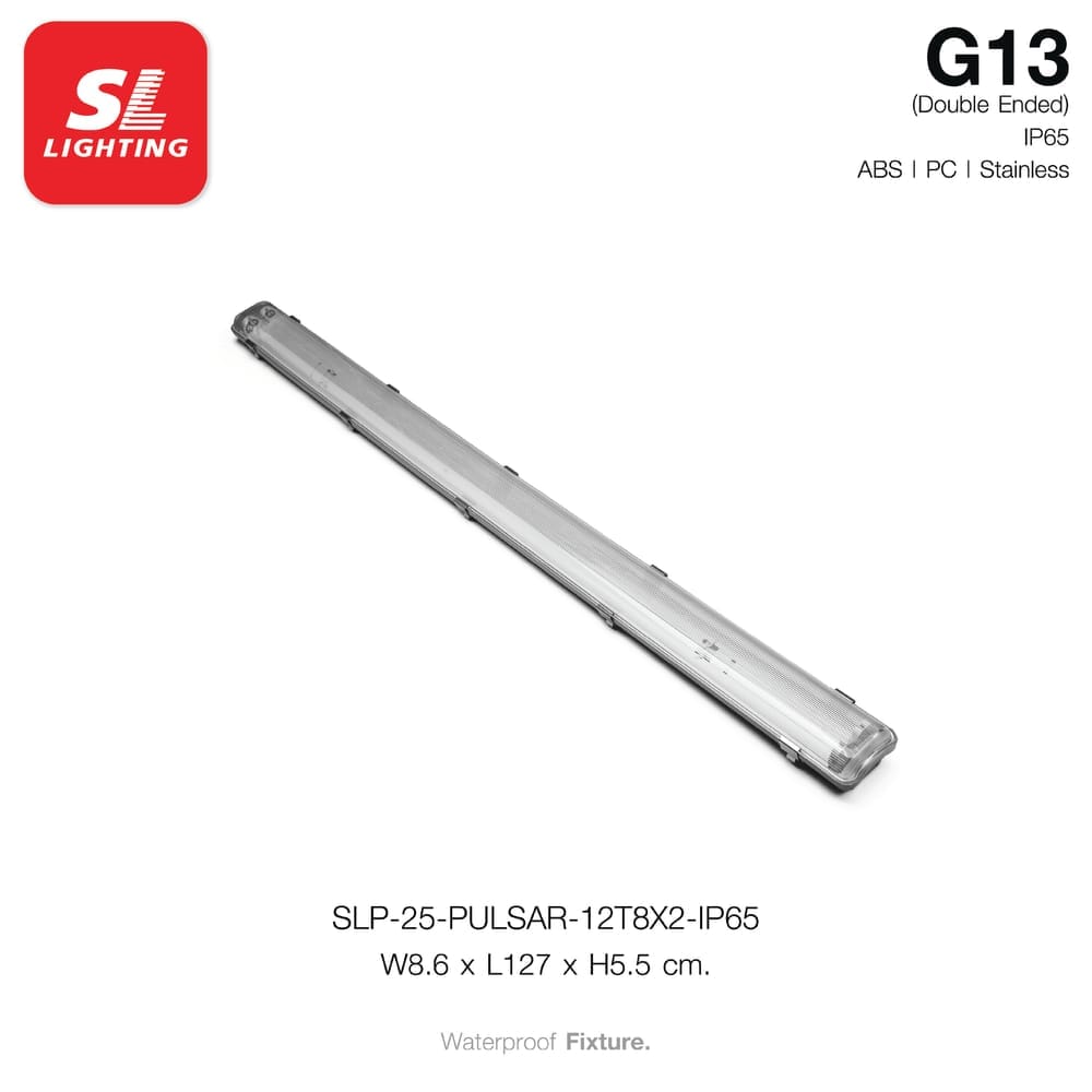 โคมกันฝน SL LIGHTING PULSAR 2X120 ซม.