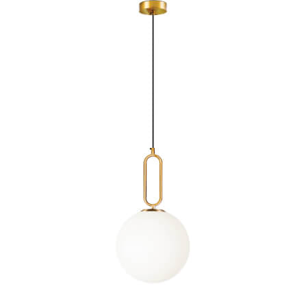ไฟช่อ สไตล์ GLAMOROUS SL LIGHTING รุ่น GLAM-P1201/250 E27 สีขาว/ทอง 1 หัว