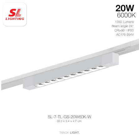 แทรคไลท์ LED SL LIGHTING TL-GS 20 วัตต์ DAY LIGHT สีขาว_1