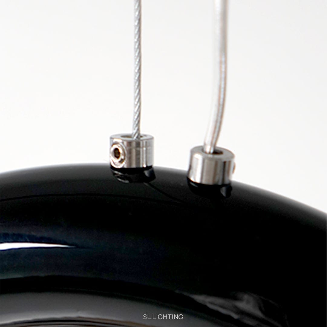 ไฟช่อ LED SL LIGHTING รุ่น DUNE 24 วัตต์ WARM WHITE สีดำ_2