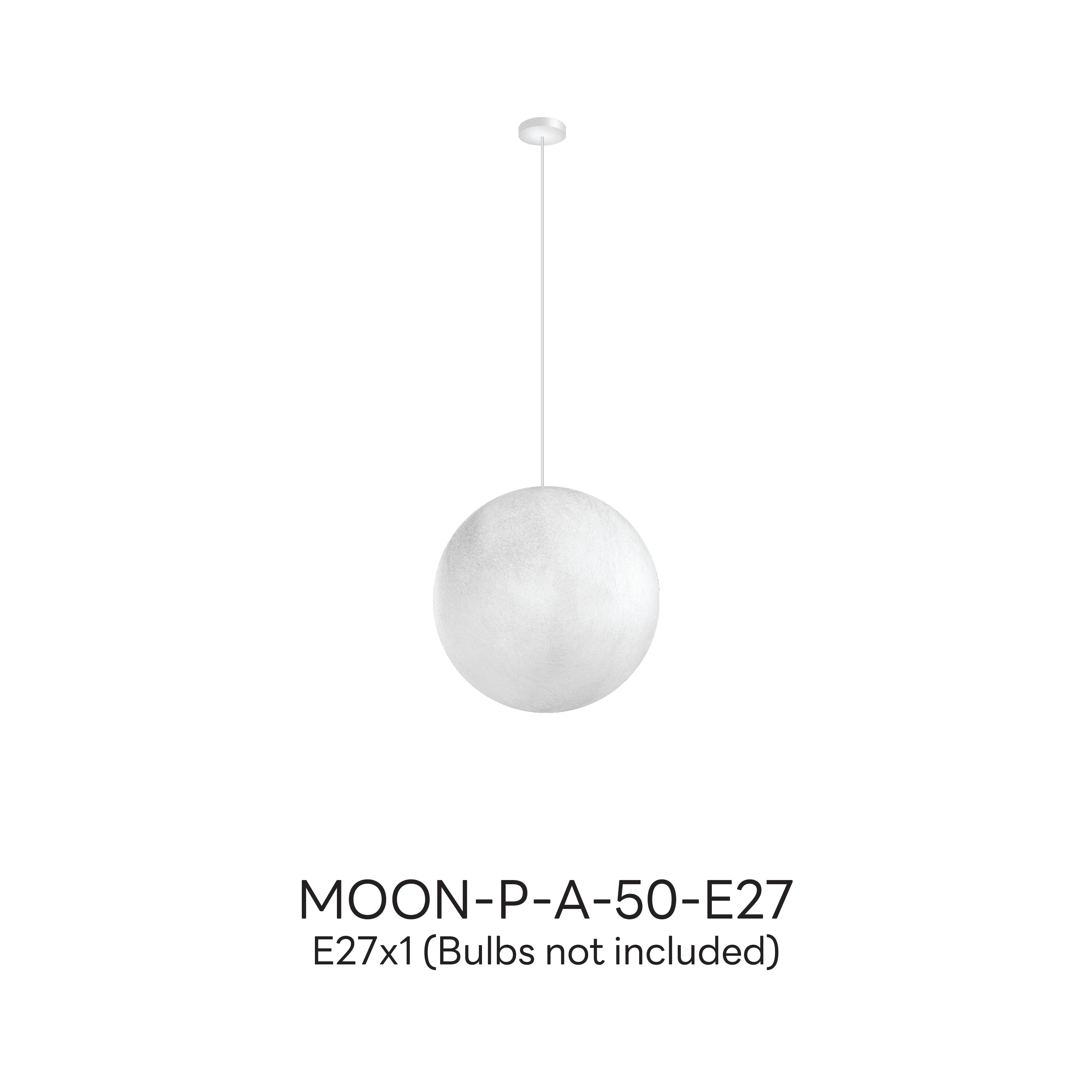 ไฟช่อ SL LIGHTING รุ่น MOON ขนาด 50 ซม. E27 สีขาว 1 หัว_3