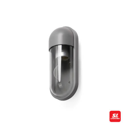 ไฟผนังภายนอก SL LIGHTING OUT-PROBE E27 สีเทา_3