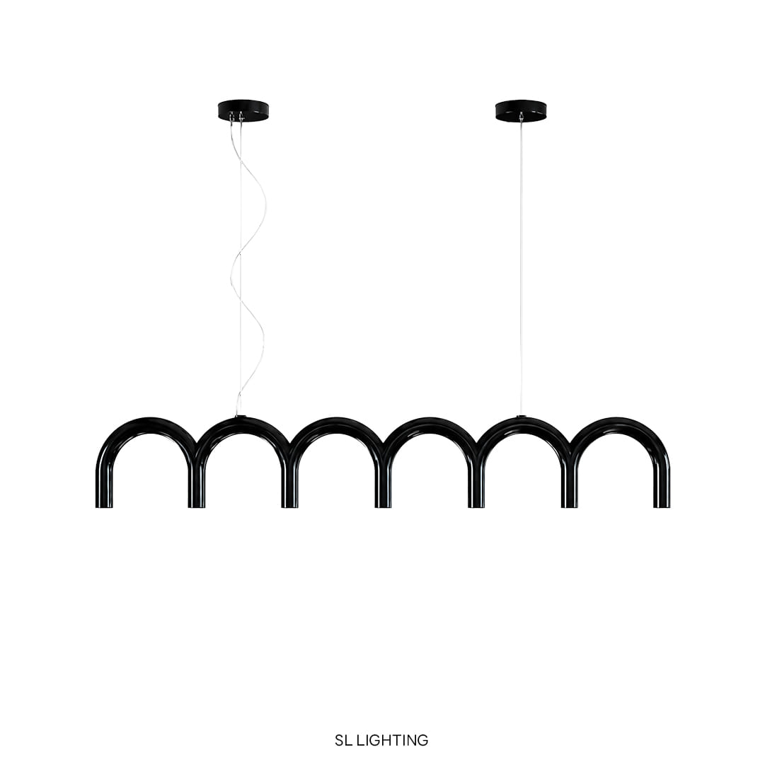 ไฟช่อ LED SL LIGHTING รุ่น DUNE 24 วัตต์ WARM WHITE สีดำ_4