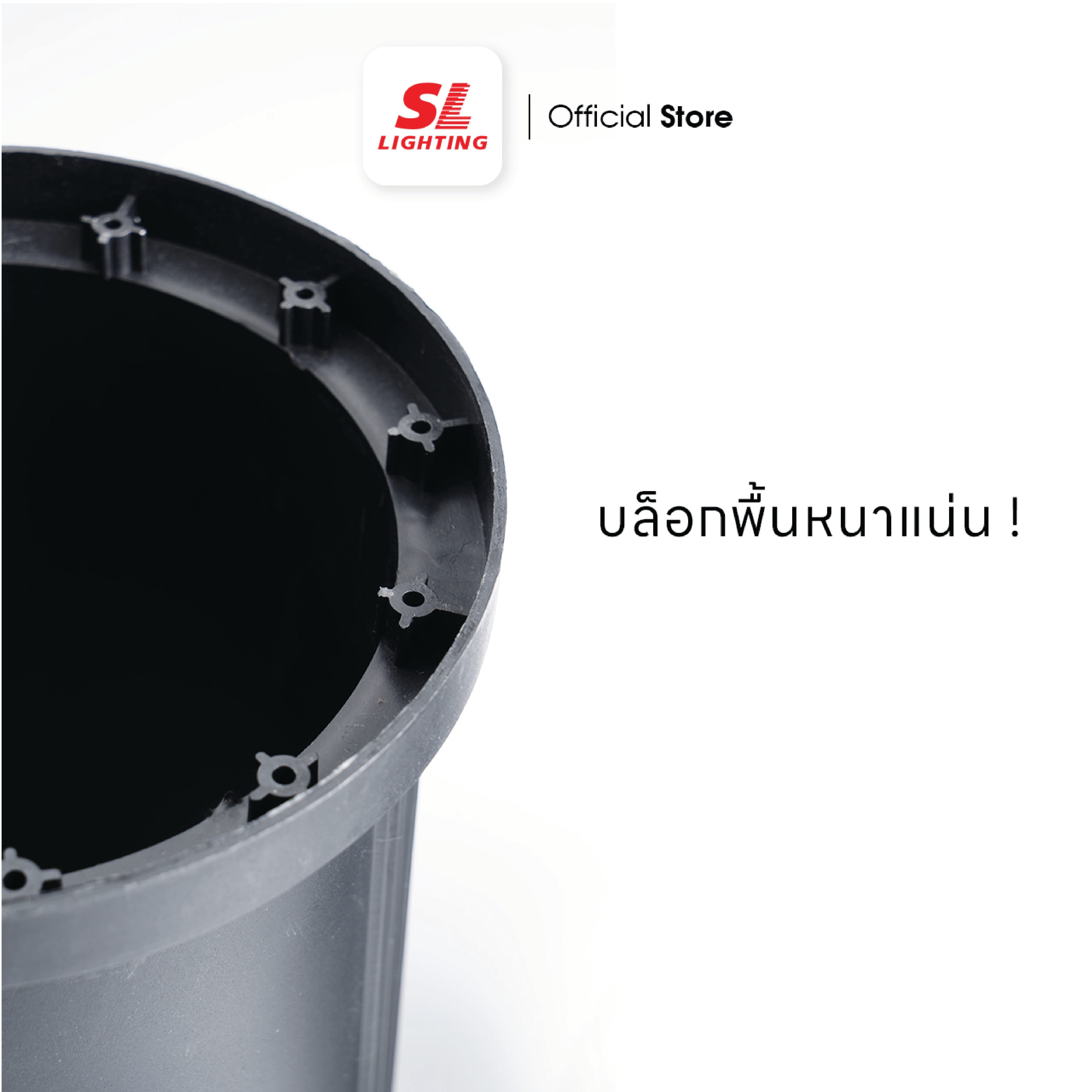ไฟฝังพื้น SL LIGHTING 6582 E27 สีเงิน_5
