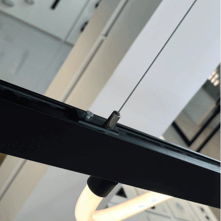สายสลิง SL LIGHTING MAGNETIC แบบแขวน แป้นสีดำ_2