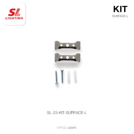 อุปกรณ์เสริม SL LIGHTING THELINE-LED CONNECT-L แบบติดลอย 2 ทาง_2