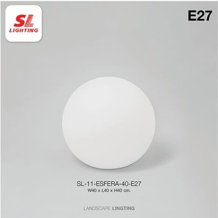 ไฟแต่งสวน SL LIGHTING ESFERA 40 ซม. กลม E27_4