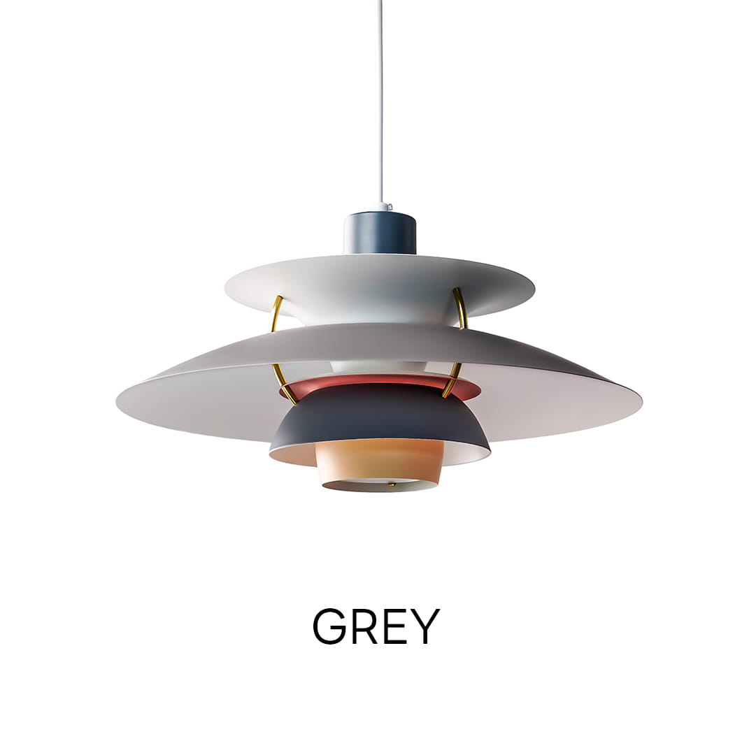 ไฟห้อย ดีไซน์สแกนดิเนเวียน SL LIGHTING รุ่น SCANDI-40-E27-OR E27 เทา_5