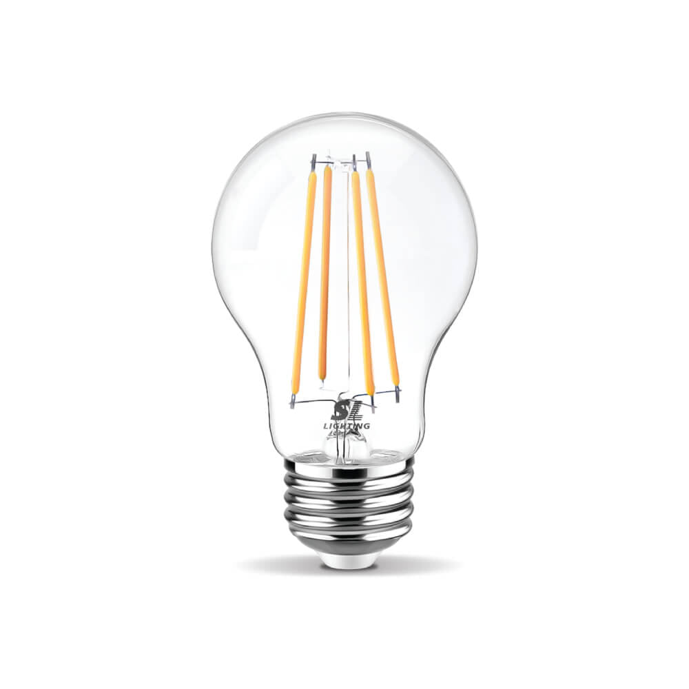 หลอด LED ฟิลาเมนต์ SL LIGHTING CLEAR GLASS A60 6 วัตต์ WARMWHITE E27_0