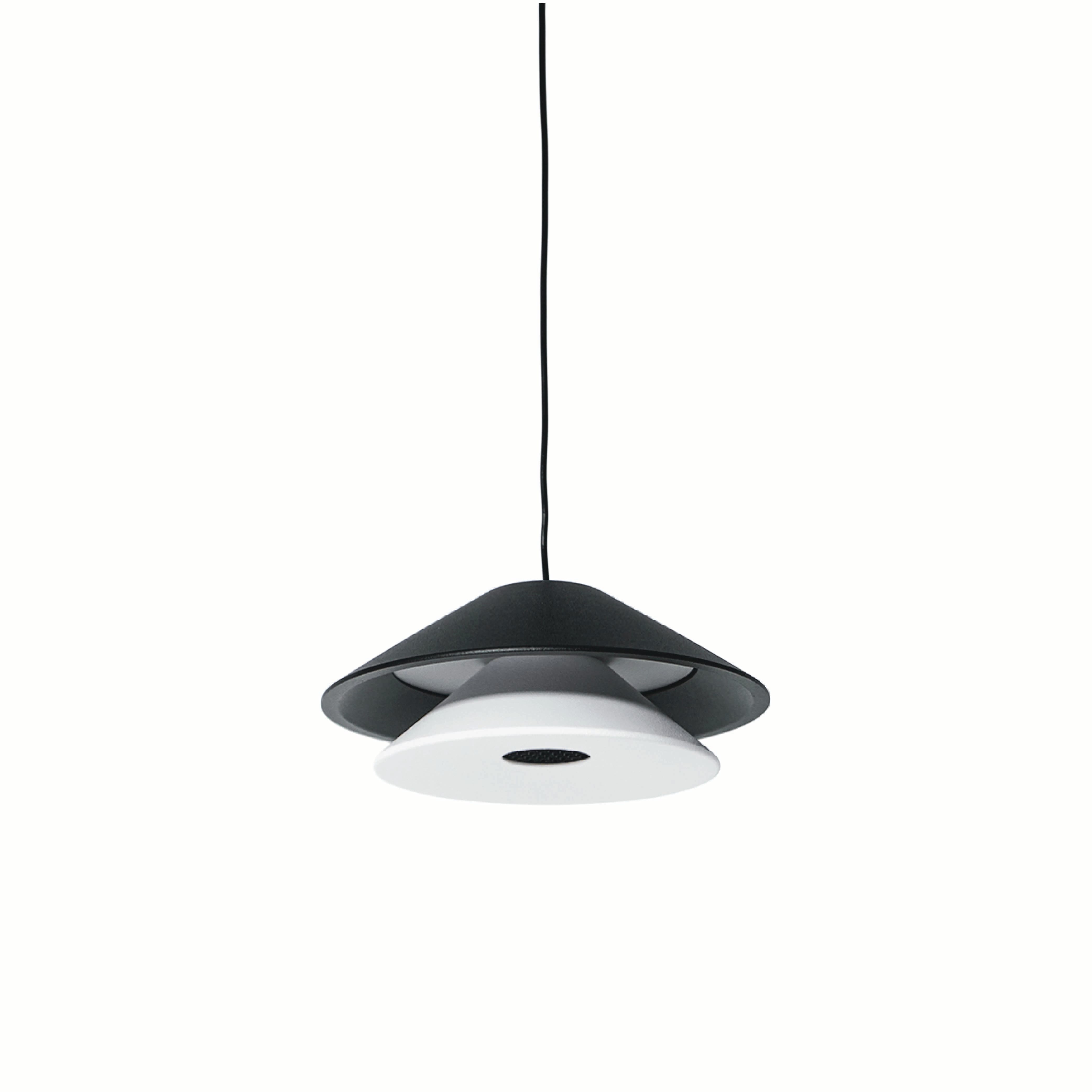 ไฟห้อยเดี่ยว LED SL LIGHTING รุ่น CONE 5 วัตต์ WARM WHITE สีดำ/ขาว_0
